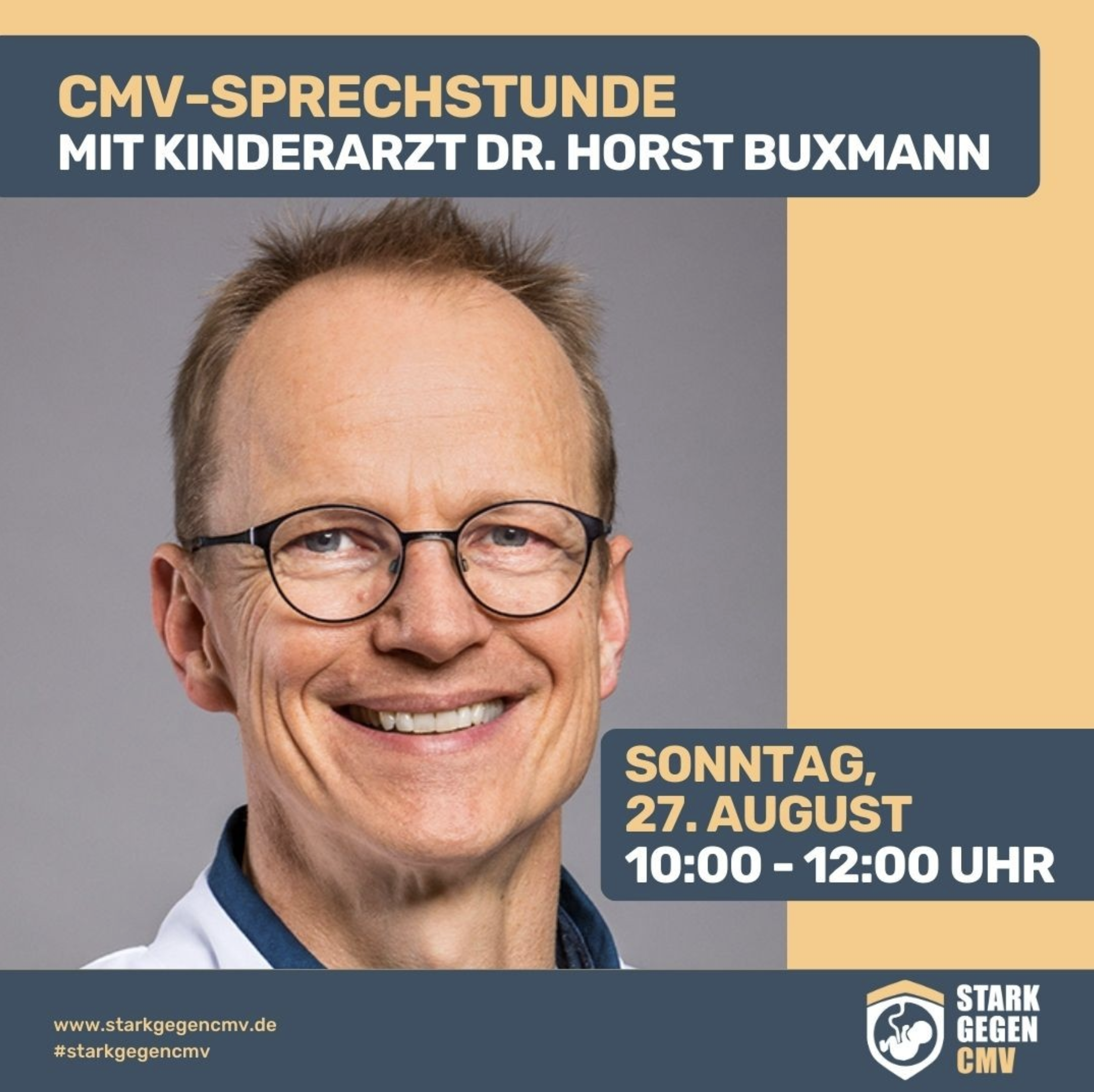 Online-Sprechstunde CMV Horst Buxmann