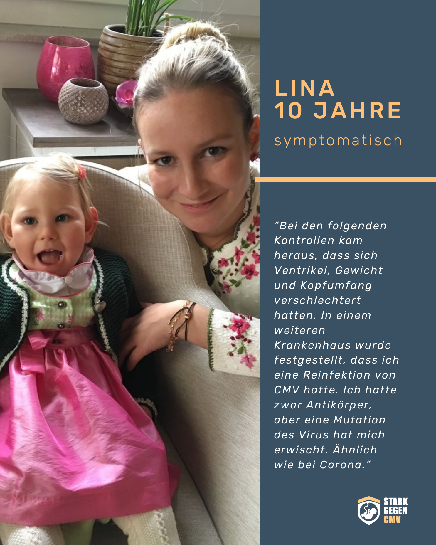CMV symptomatisch Geschichte Erfahrung
